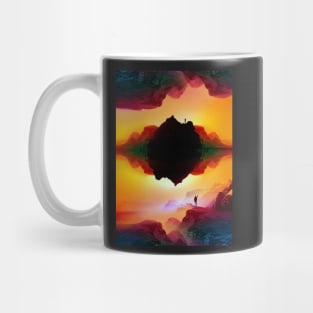 Vibrant Isolation Island Mug